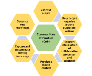 Communities of Practice flow chart